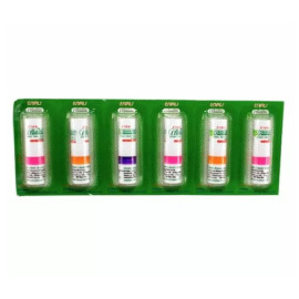 Набор назальных ингалятор-карандашей Green Herb 2 в 1, 6 шт х 2 мл